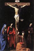 TOURNIER, Nicolas Crucifixion set oil